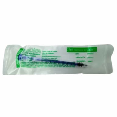 Jeringa descartable NEOJET 1cc