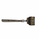 Pinza tatuadora rotativa de 5 casilleros con números de acero